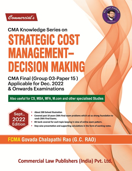 CMA Knowledge Series on Strategic Cost Management - Decision Making (Group 3 Paper 15)